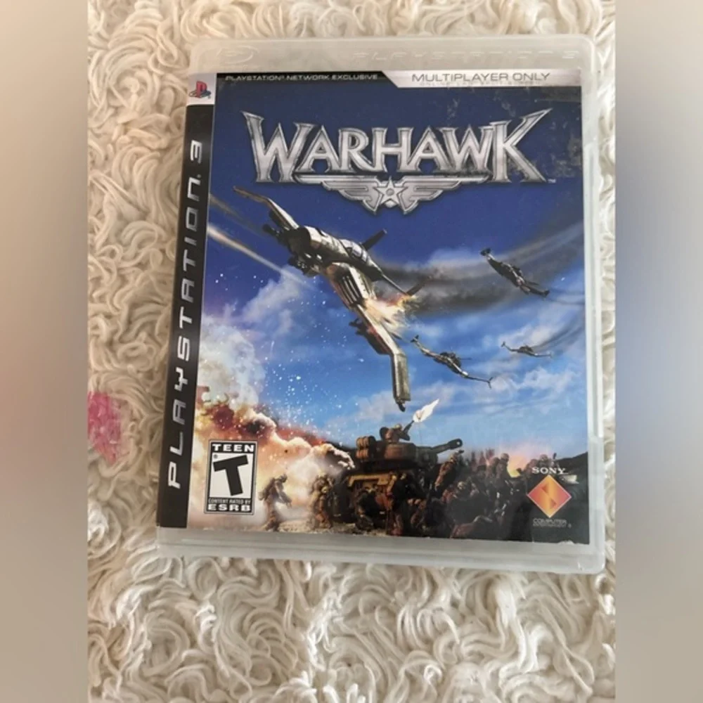Sony Warhawk for PlayStation 3 - Blue and‎ White Cover